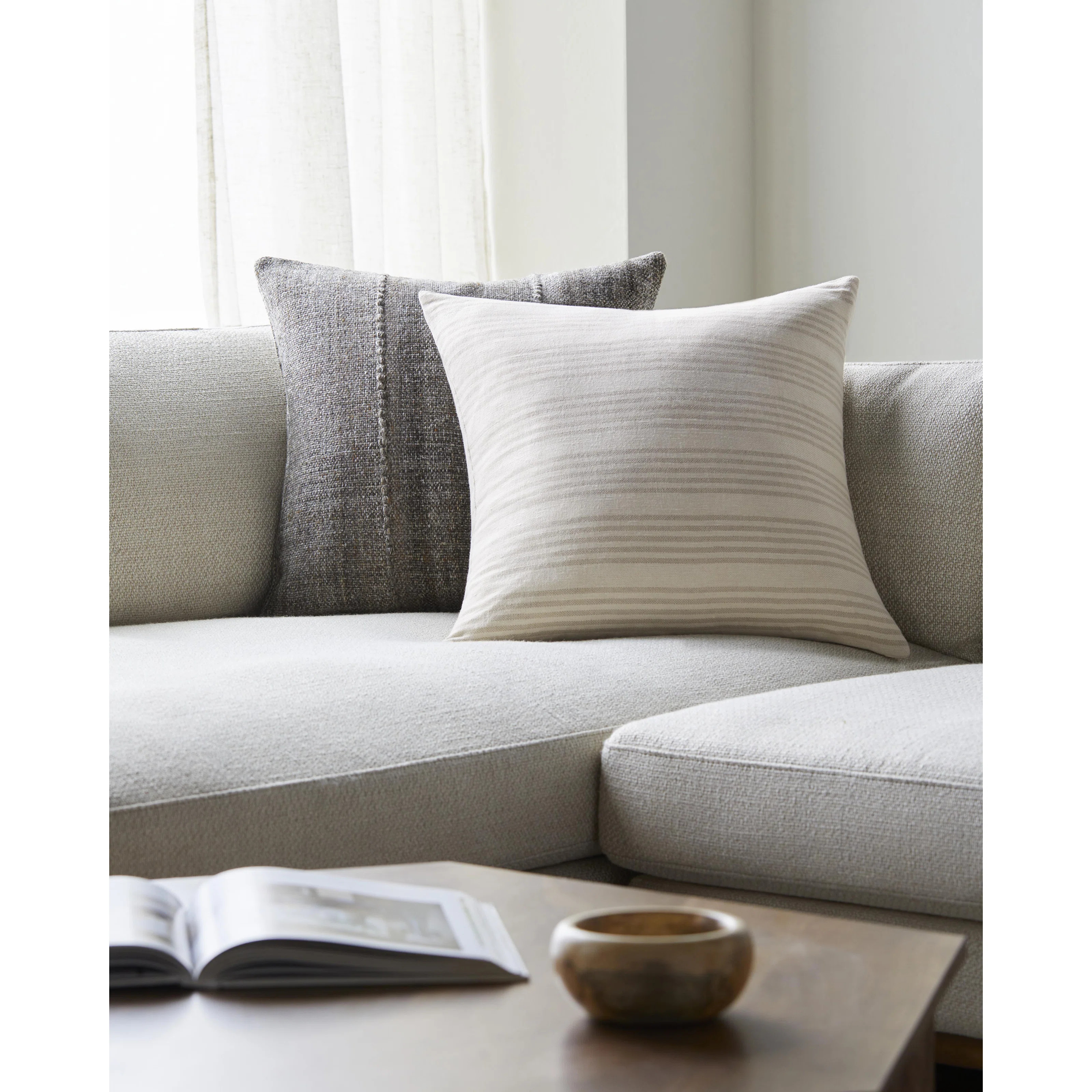 Becki Owens x Livabliss Mindy Linen Throw Square Pillow & Reviews | Wayfair | Wayfair North America