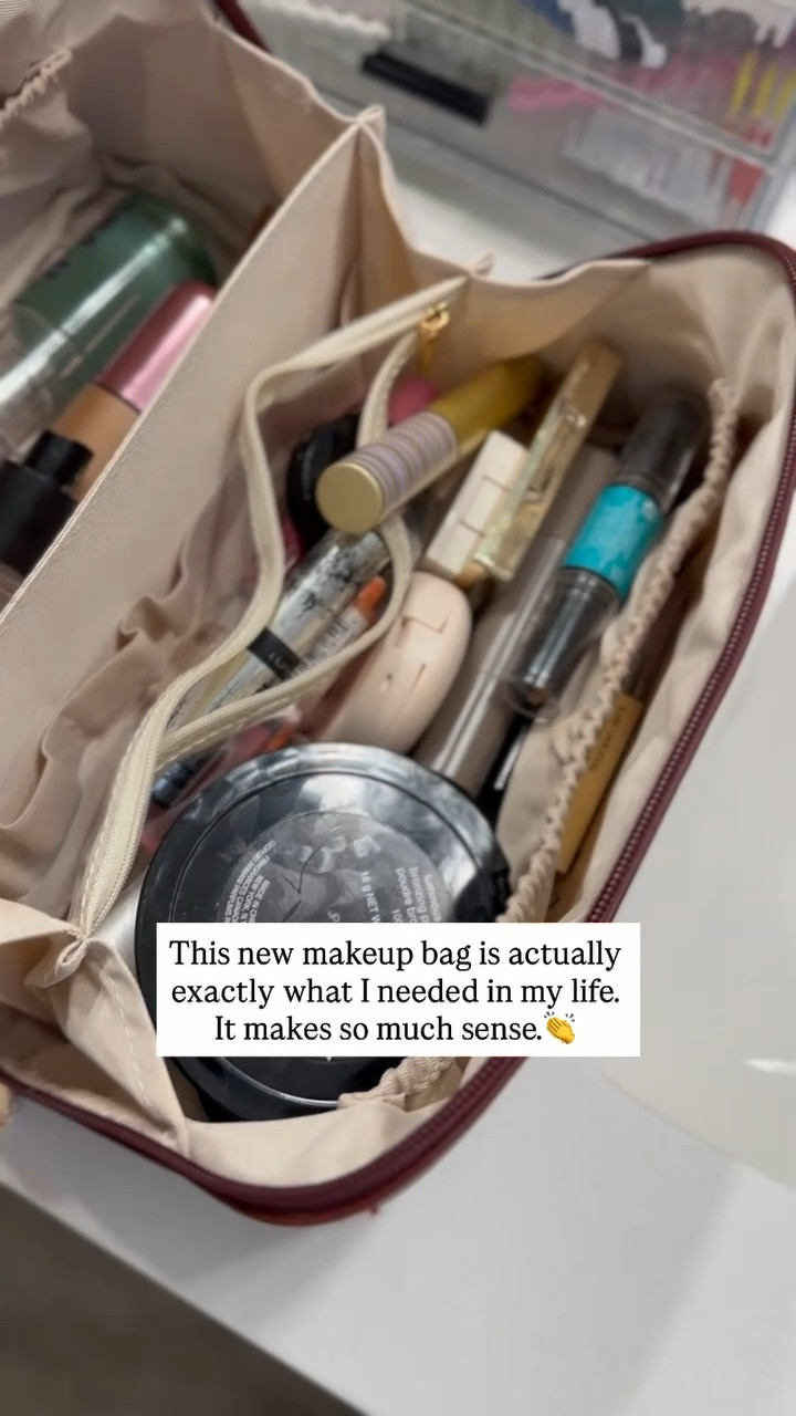 A makeup bag that can fit everything you need!! 

#LTKGiftGuide #LTKgrwm #LTKTravel
