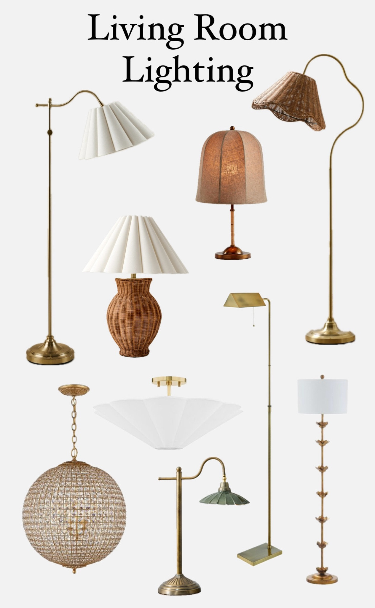 Some of my favorite floor lamps, table lamps & overhead lighlight

#LTKHome #LTKStyleTip