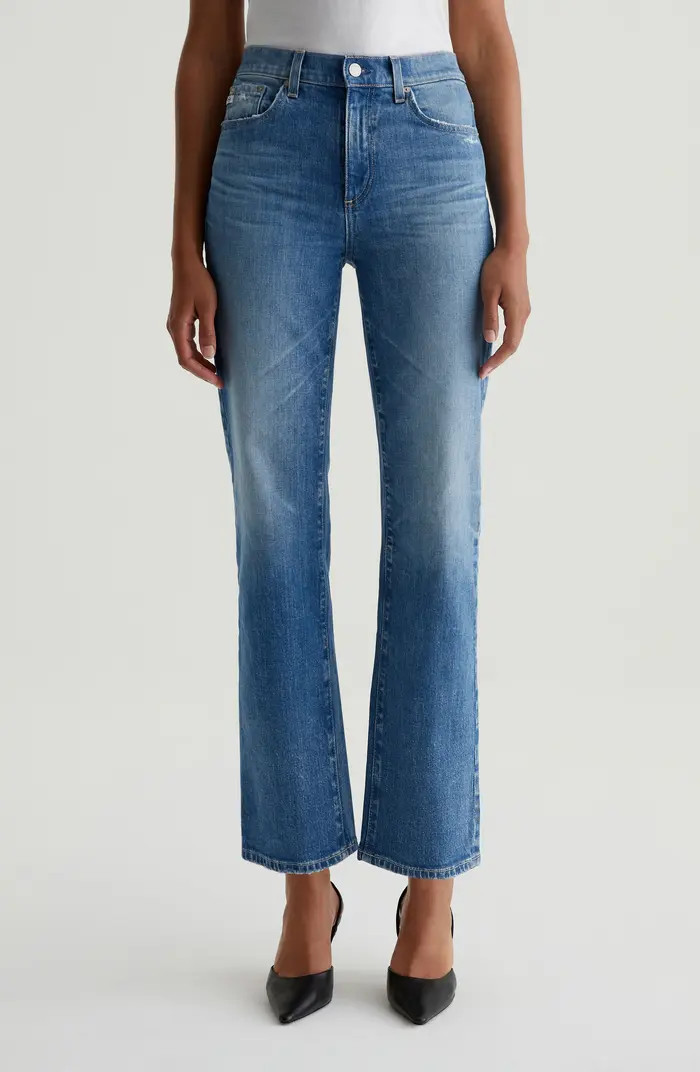 Brinley Mid Rise Classic Straight Leg Jeans | Nordstrom