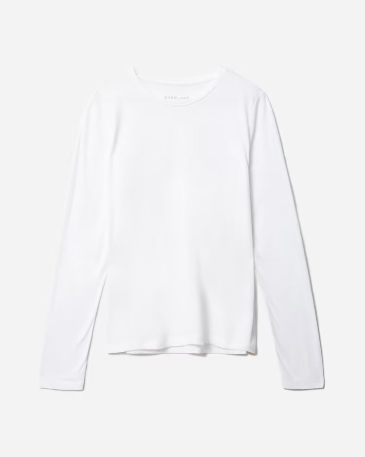 The Organic Cotton Long-Sleeve Crew | Everlane