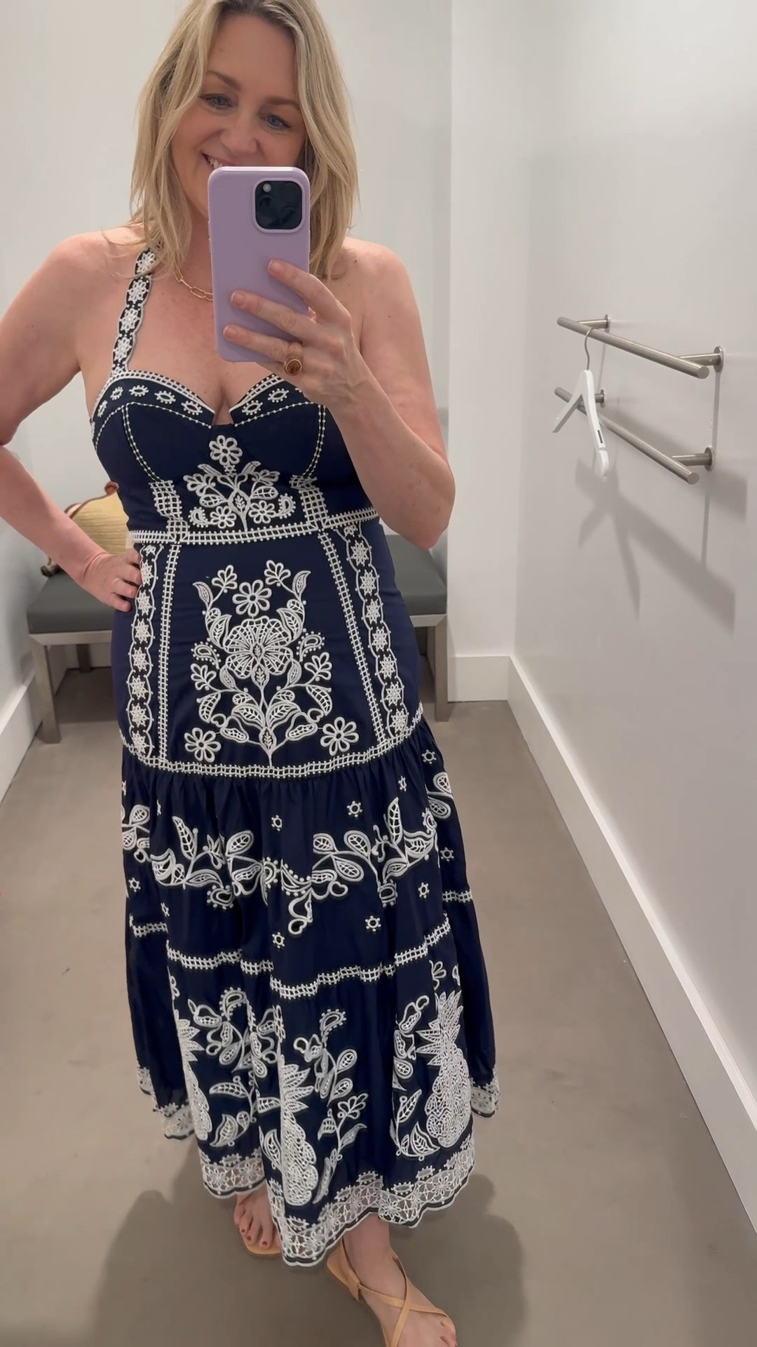 The detail on this dress is amazing!
Summer outfit, vacation outfit, summer dress
￼

#LTKootd #LTKdayinmylife #LTKSeasonal