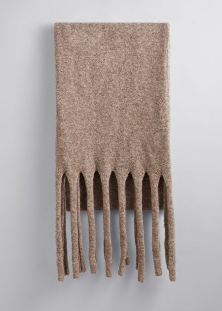 Oversized Wool-Blend Scarf | & Other Stories US