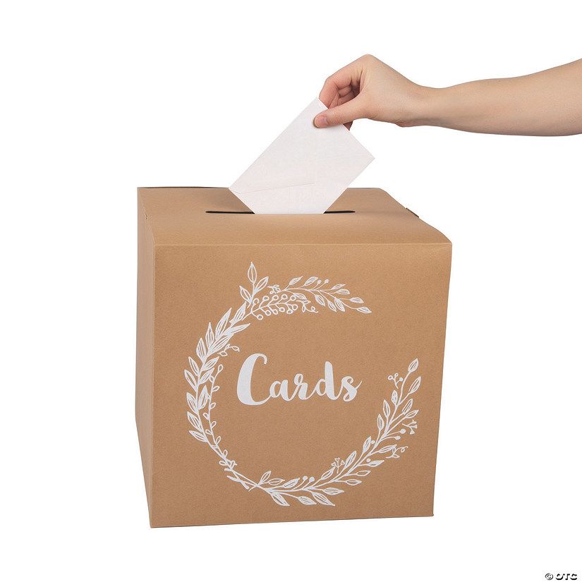 Kraft Paper Card Box | Oriental Trading Company