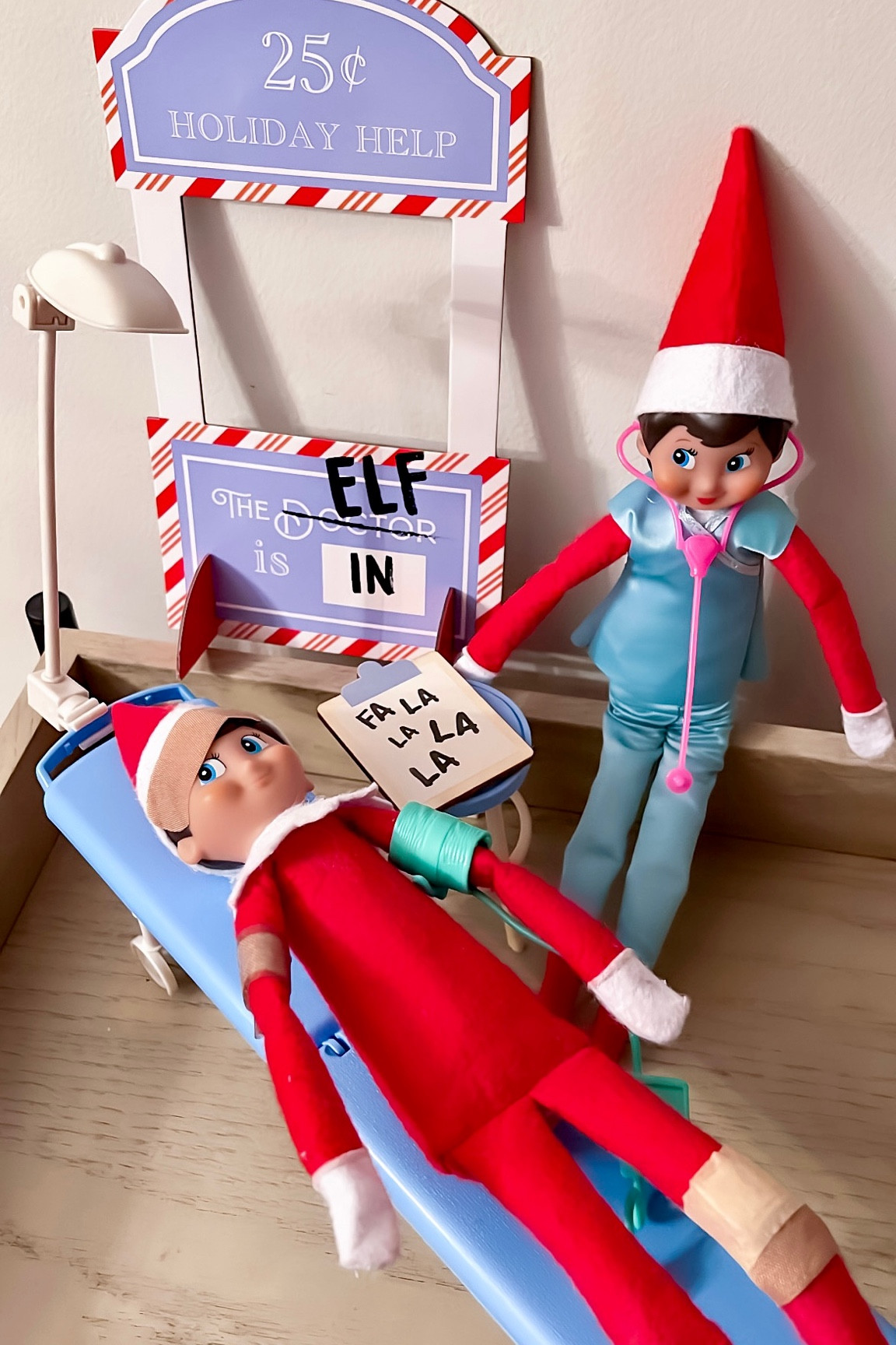 Elf on the Shelf Accessories | Elf on the shelf props and outfits | Christmas Decor | Elf Hospital | Doctor Barbie Gift

#LTKGiftGuide #LTKSeasonal #LTKHoliday