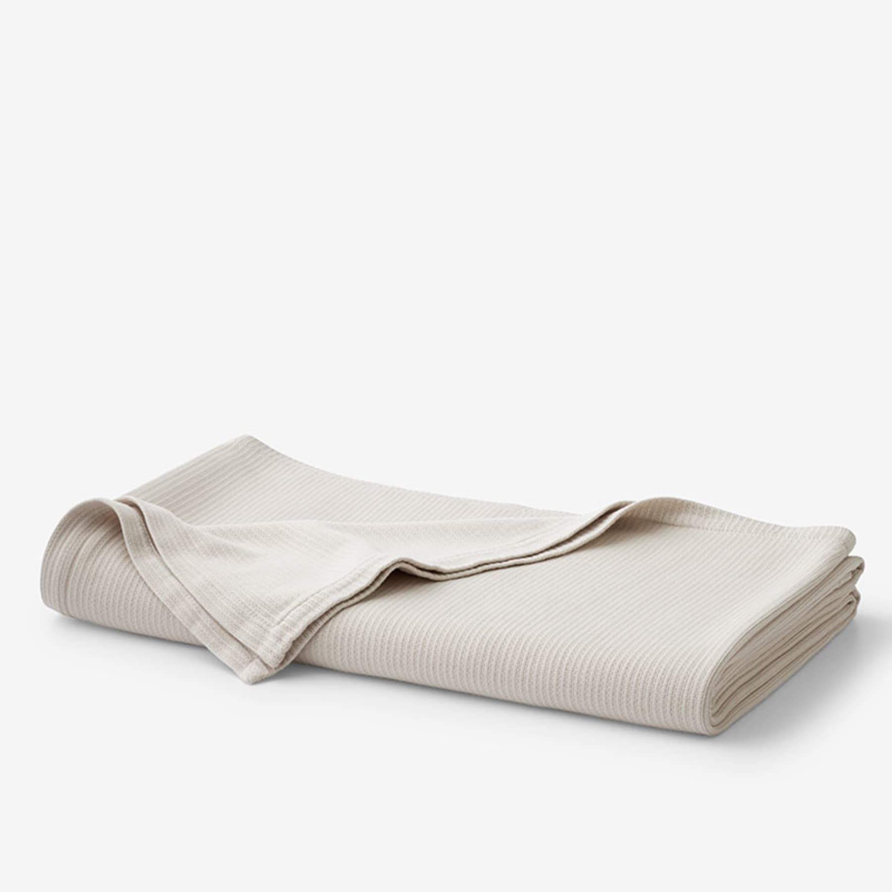 Brynn Jacquard  Blanket - Beige, Twin/Twin XL | The Company Store