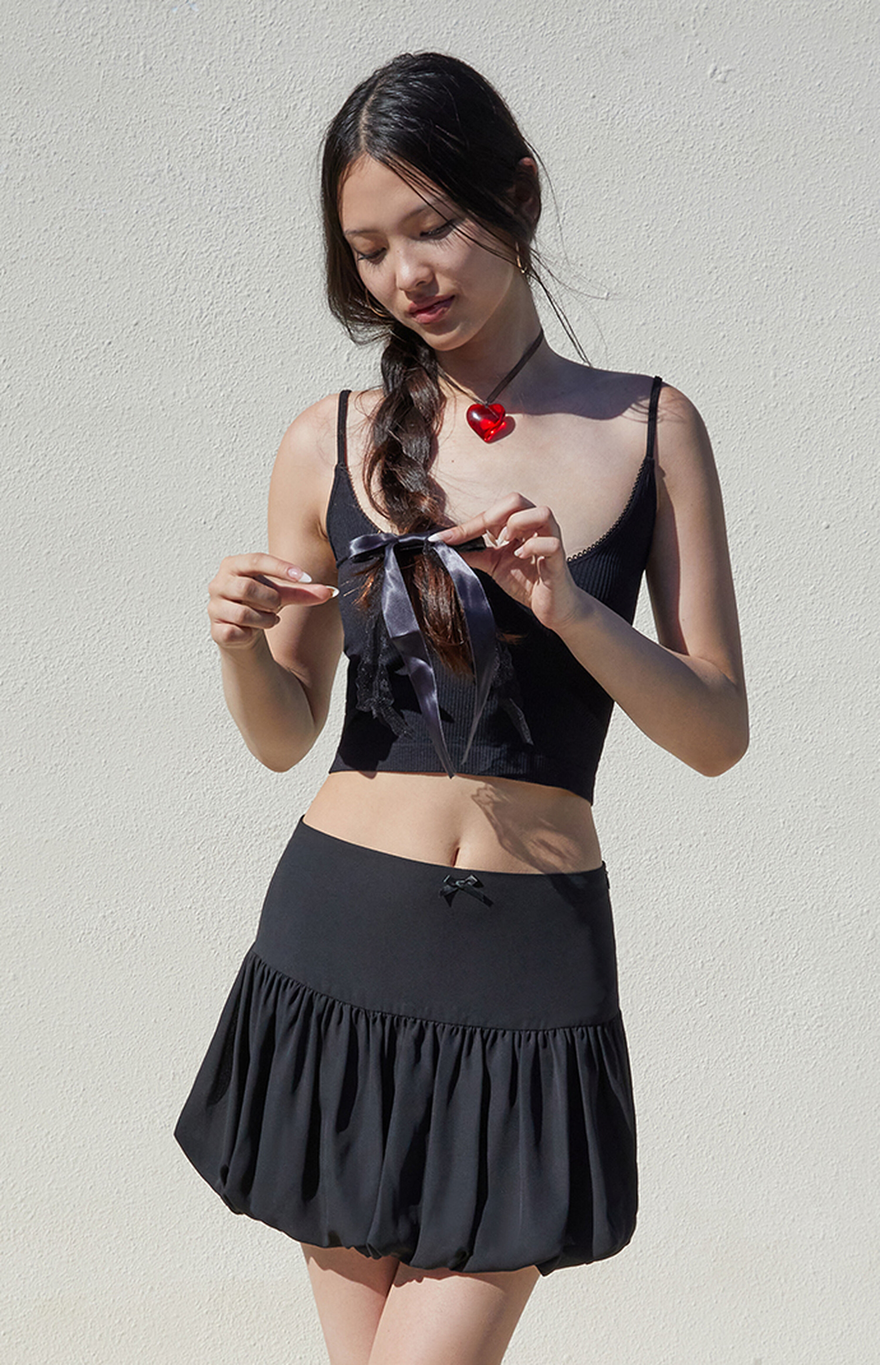 Beverly & Beck Bubble Mini Skirt | PacSun