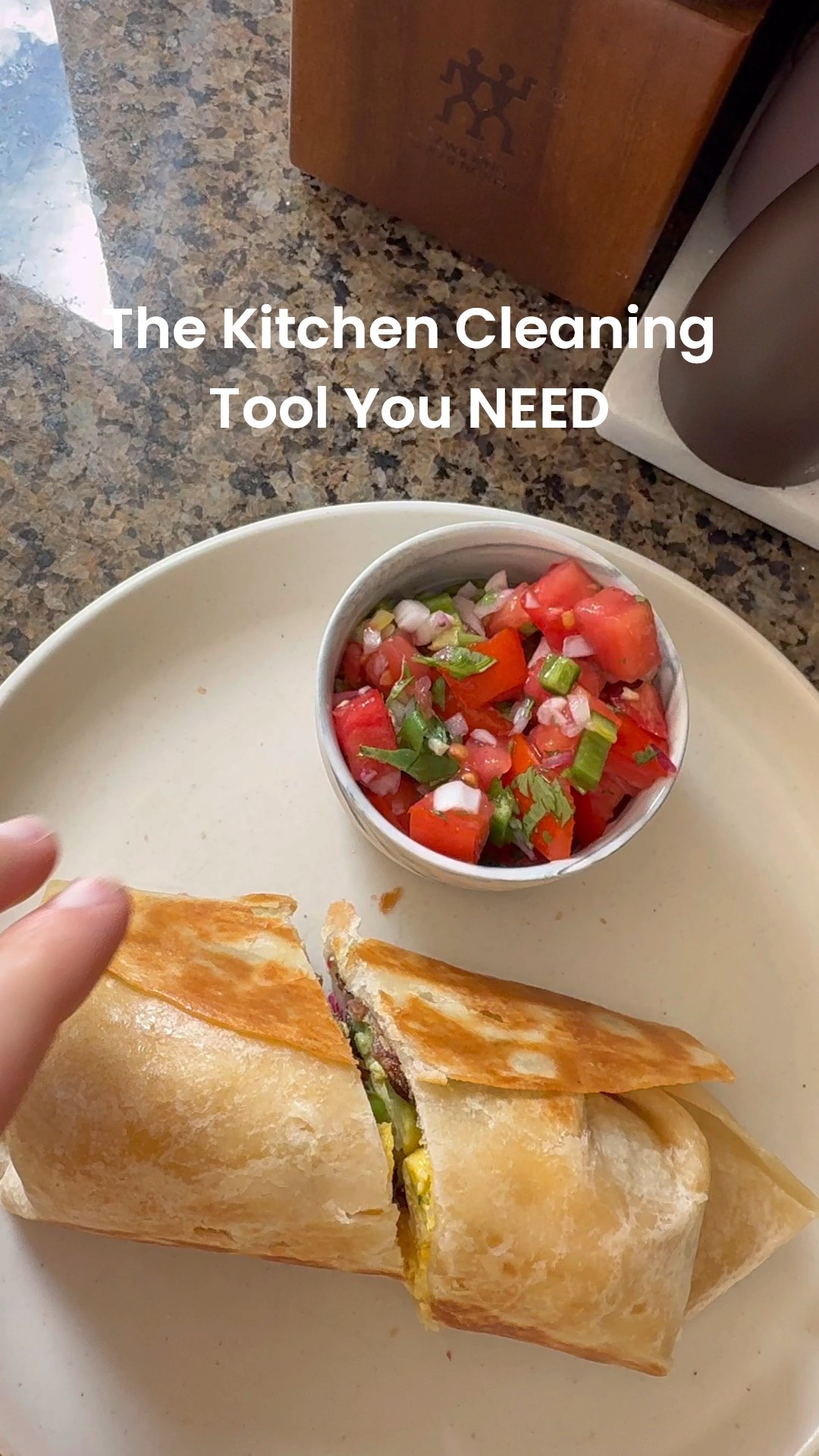 The kitchen cleaning tool you never knew you needed! I’m obsessed with this electric scrubber from Sonic Power. One tool to wash dishes, the sink, the stovetop, and the counter tops! 