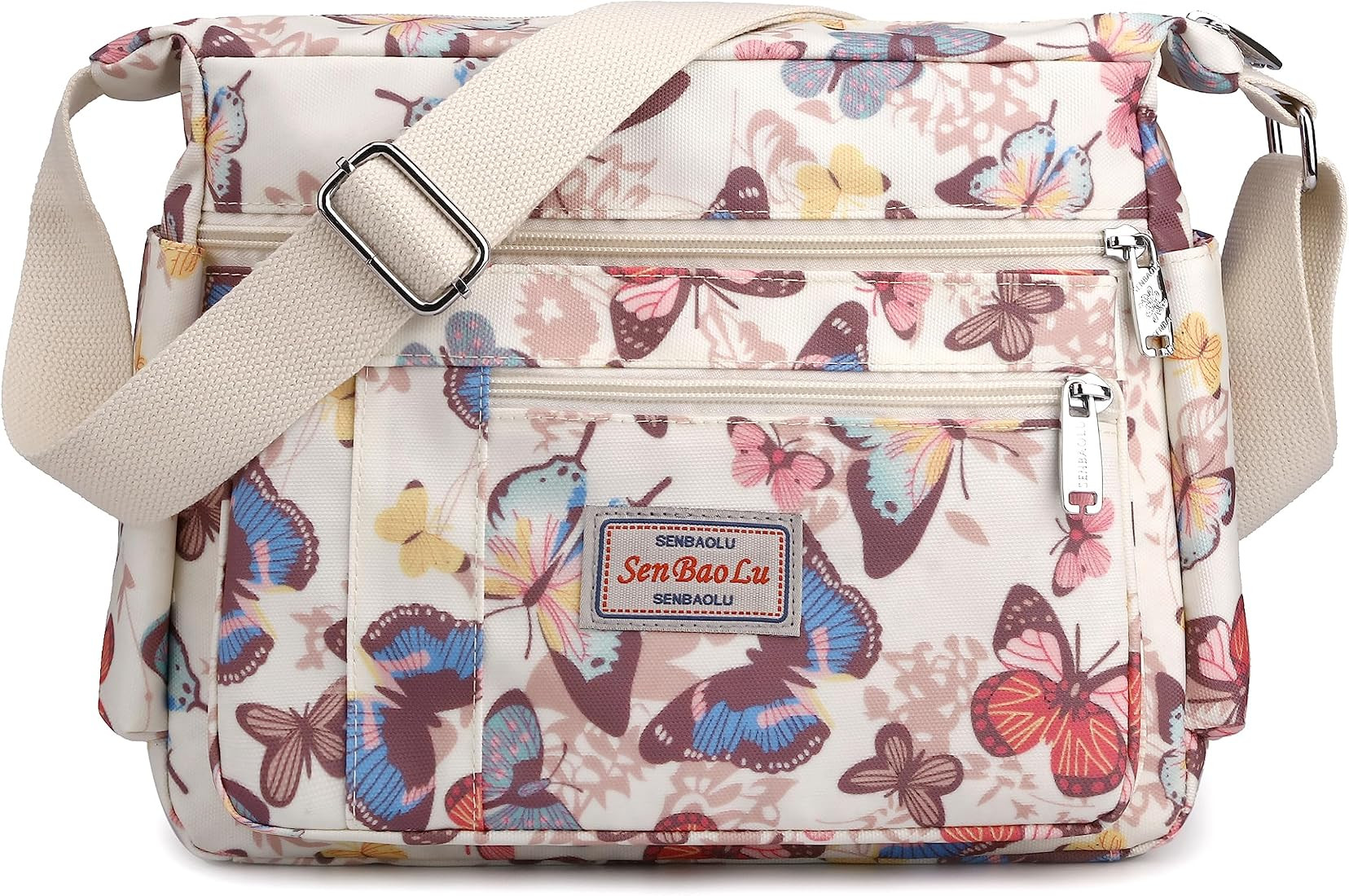 Nawoshow Women Shoulder Handbag Multiple Pockets Bag Ladies Tote Top Handle Satchel Crossbody Pur... | Amazon (US)