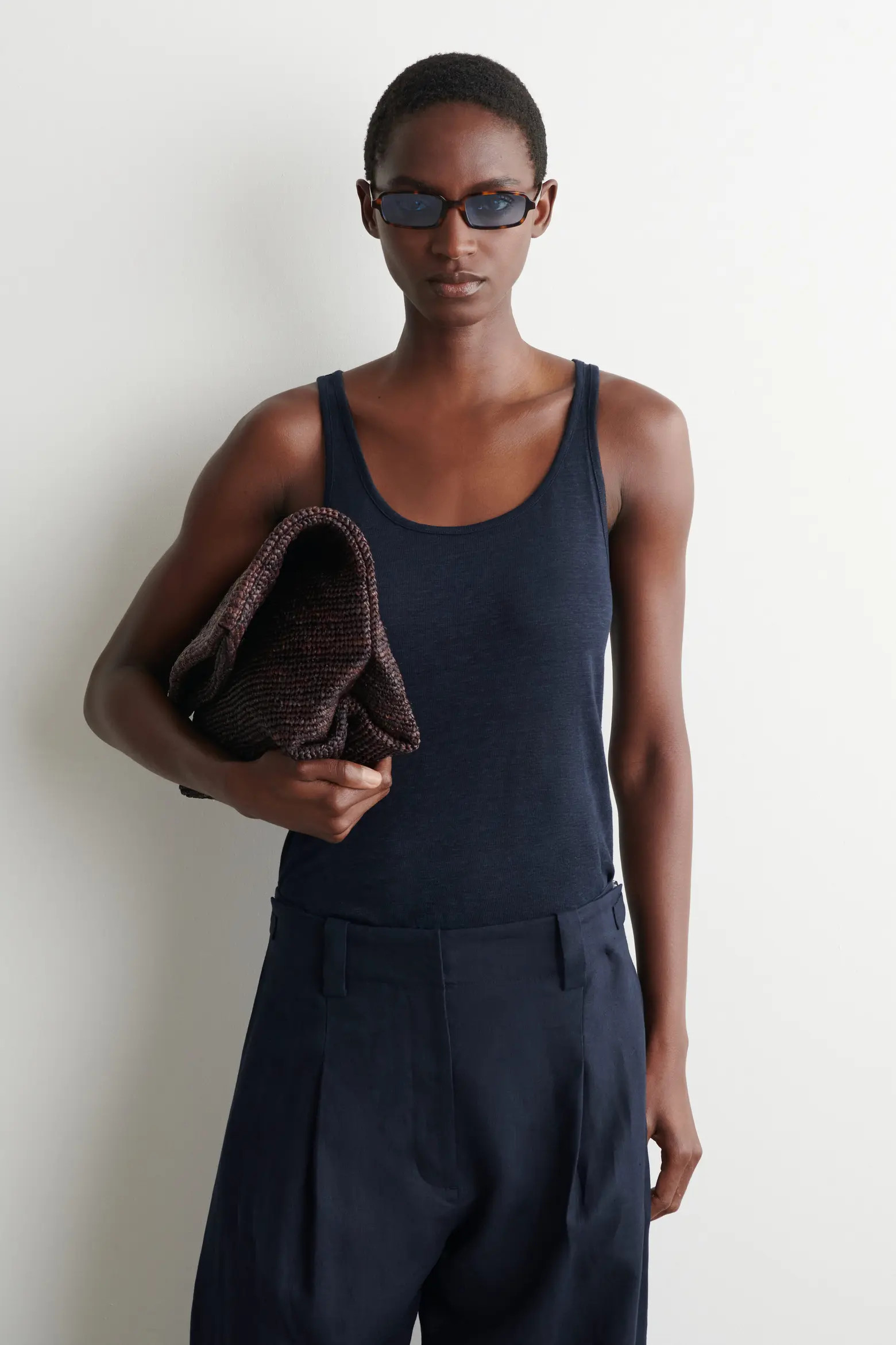 Linen-jersey Tank Top (Women) | Nordstrom | Nordstrom