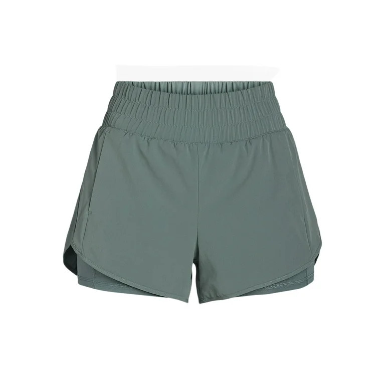 Avia Women's and Women's Plus Running Shorts with Bike Liner, Sizes XS-4X | Walmart (US)