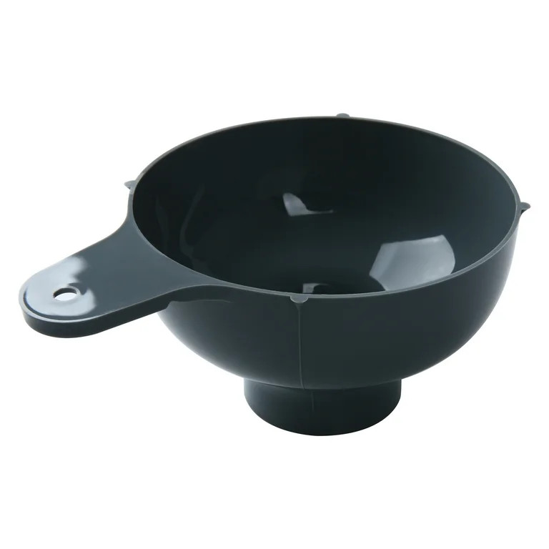 Mainstays Wide Mouth Plastic Canning Jar Funnel Gray | Walmart (US)