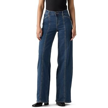 Levi's Womens 318 Shaping Wide Leg | Amazon (US)