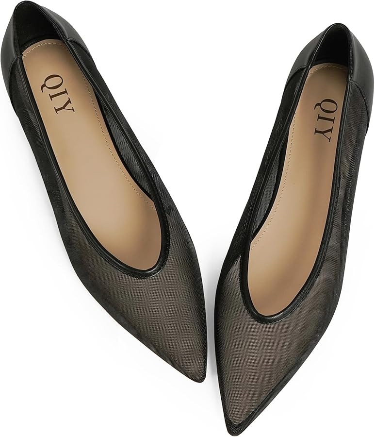 Ballet Pointed Toe Flats Shoes for Women Comfortable Dressy Womens Flats | Amazon (US)