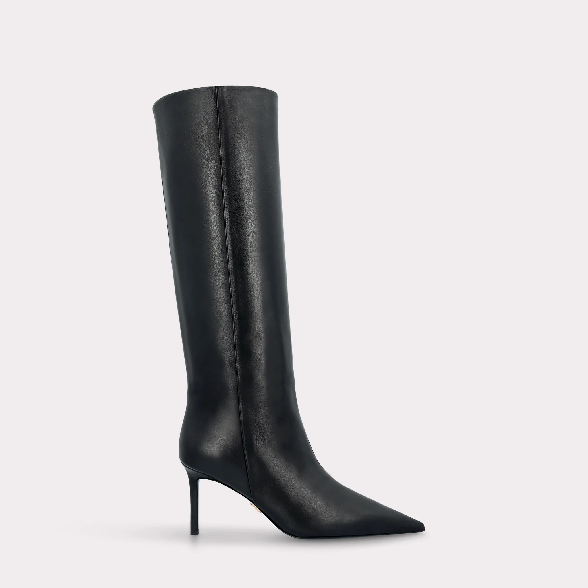 MIA 04 BLACK SMOOTH LEATHER BOOTS | INGILIZ