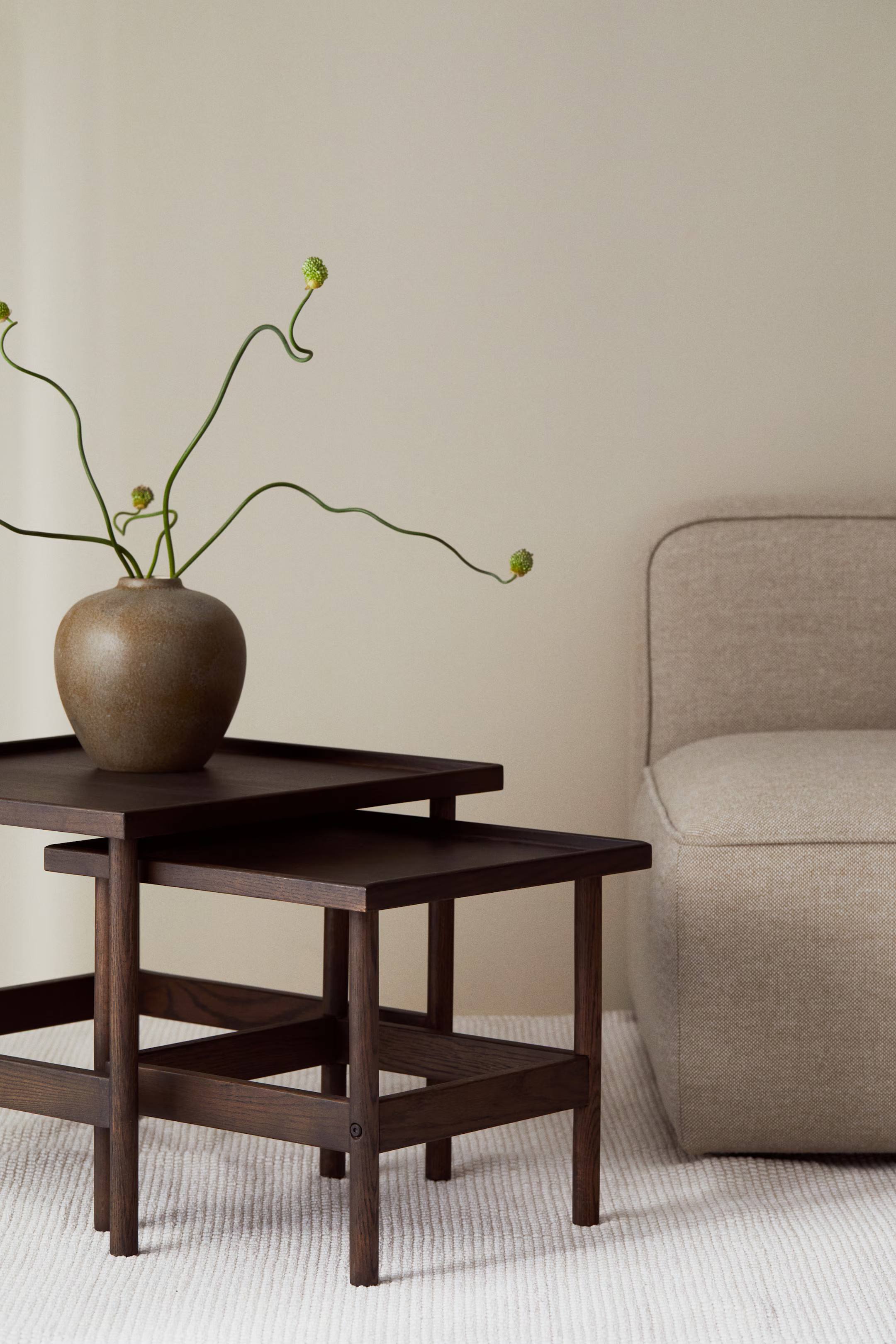 Wooden nesting tables | H&M (UK, MY, IN, SG, PH, TW, HK)