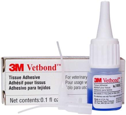 3M Vetbond Tissue Adhesive, 3ml Bottles w/MSDS | Amazon (US)