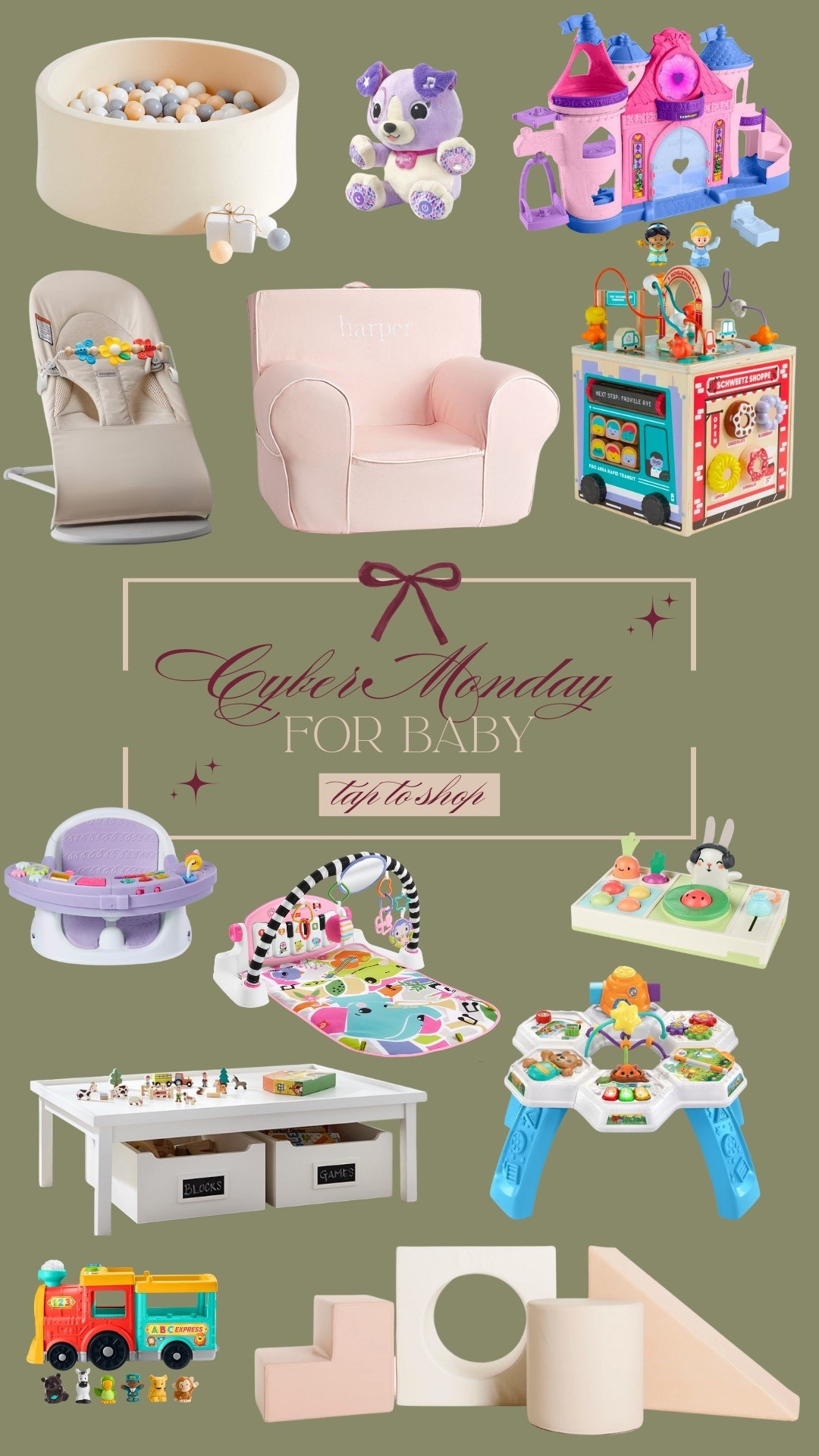 Cyber Monday gift guide for baby, finish your Christmas shopping and don’t miss big sales 

#LTKGiftGuide #LTKBaby #LTKCyberWeek