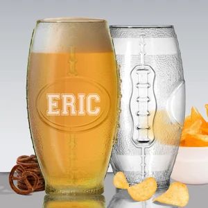 Custom Engraved Football Glass Personalized Groomsmen Gift | Etsy | Etsy (US)