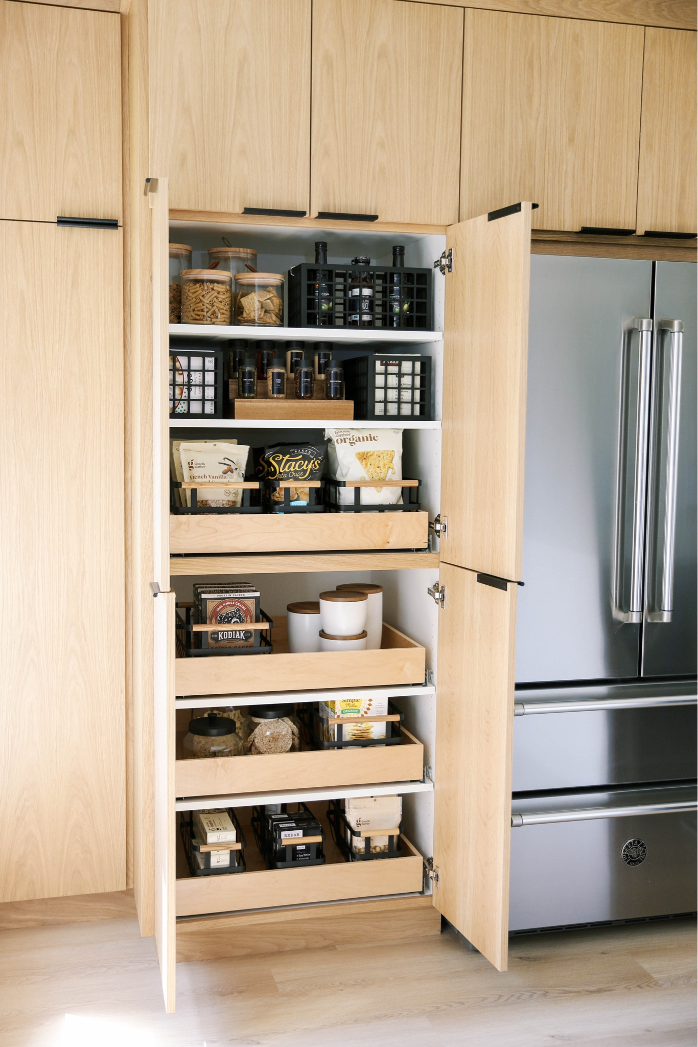 Beautify your panty with matching baskets, bins, and canisters. 

#LTKhome