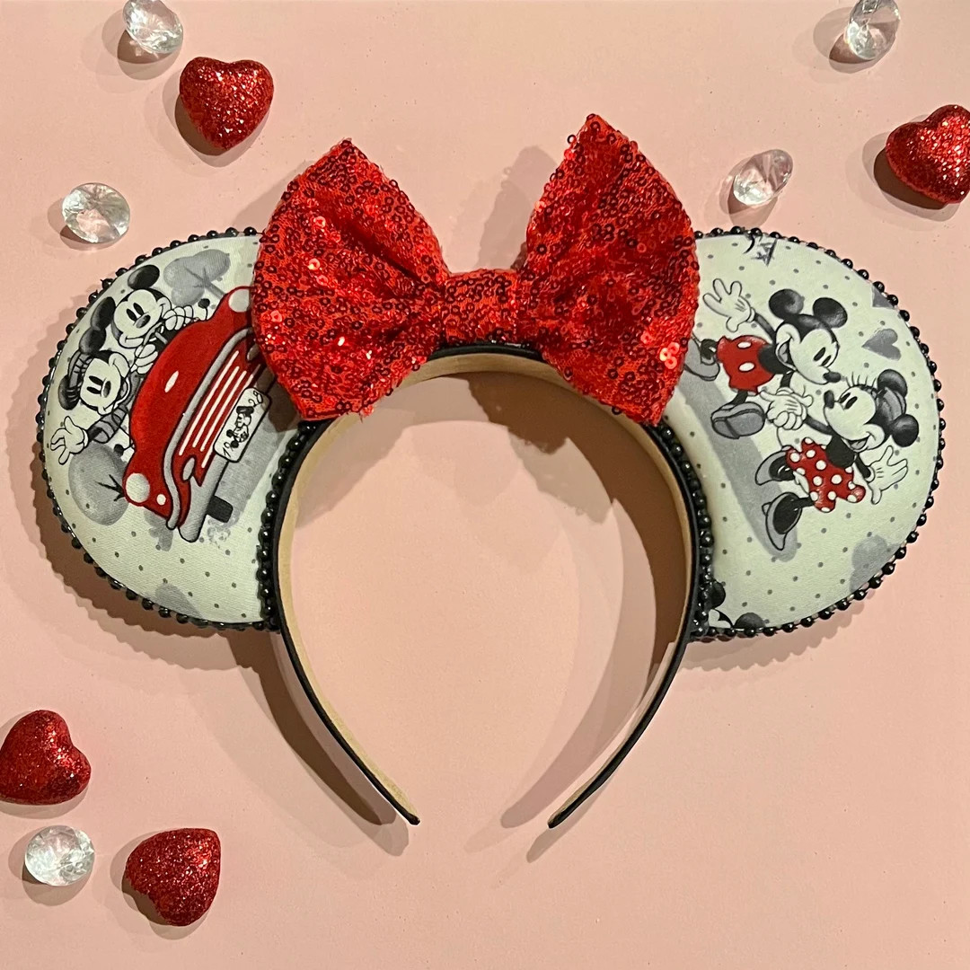 Sweethearts Mickey and Minnie Ears - Etsy | Etsy (US)