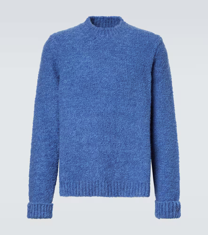 God's True Cashmere Cloud cashmere sweater with lapis lazuli | Mytheresa (US/CA)