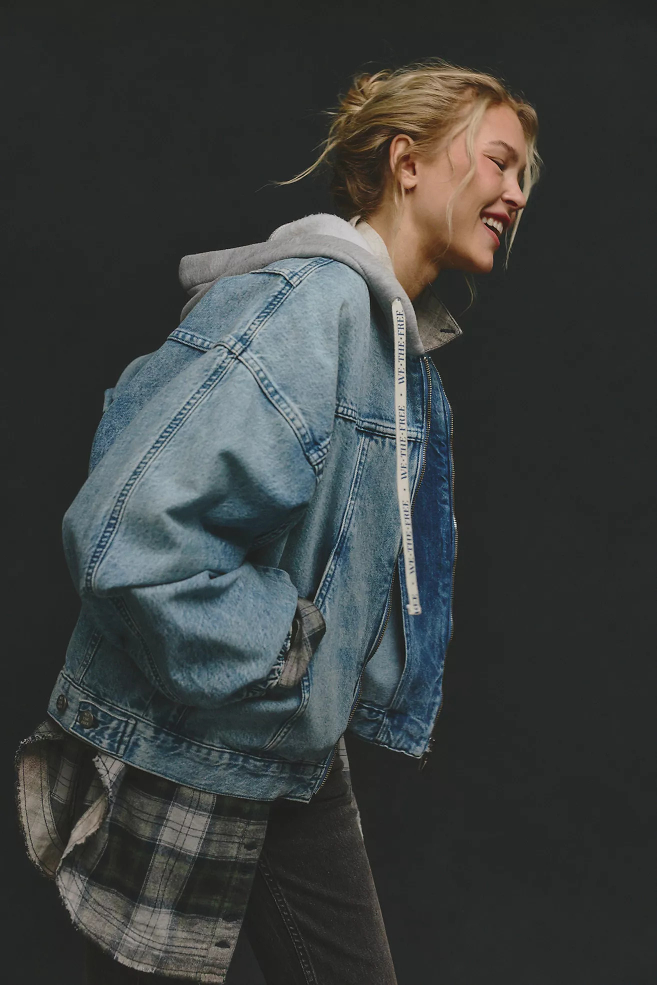 We The Free Iggy Hooded Denim Jacket | Free People (Global - UK&FR Excluded)