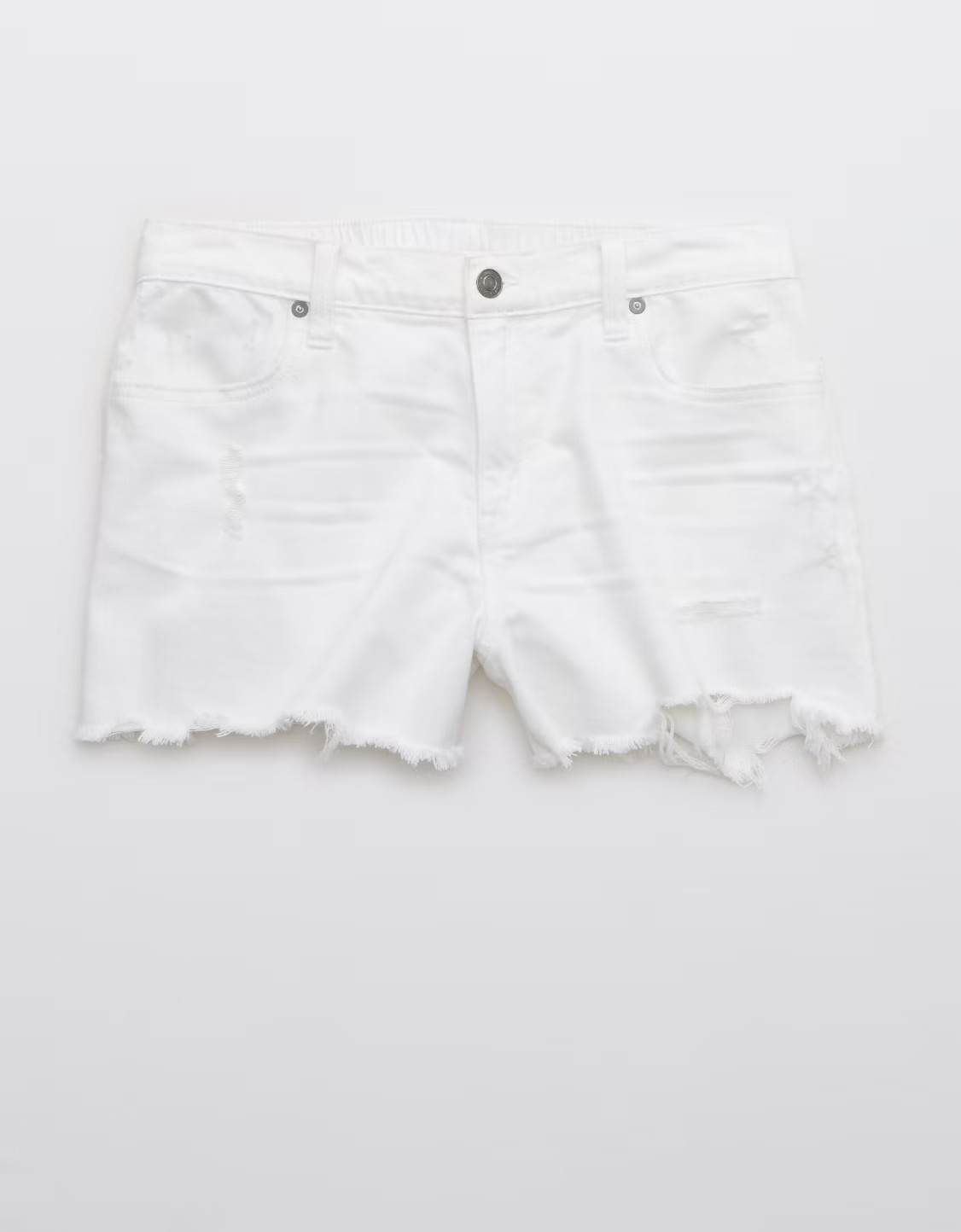 Aerie Distressed Daydream Denim Short | American Eagle Outfitters (US & CA)