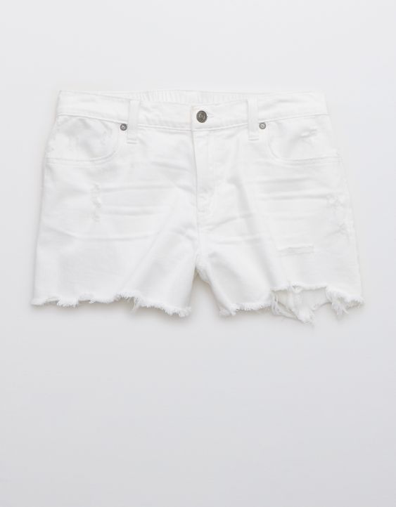 Aerie Distressed Daydream Denim Short | American Eagle Outfitters (US & CA)