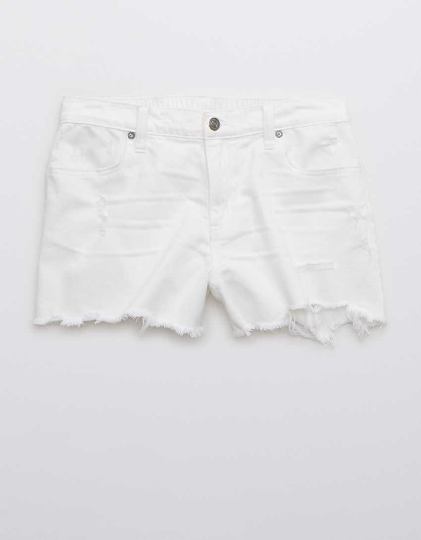 Aerie Distressed Daydream Denim Short | American Eagle Outfitters (US & CA)