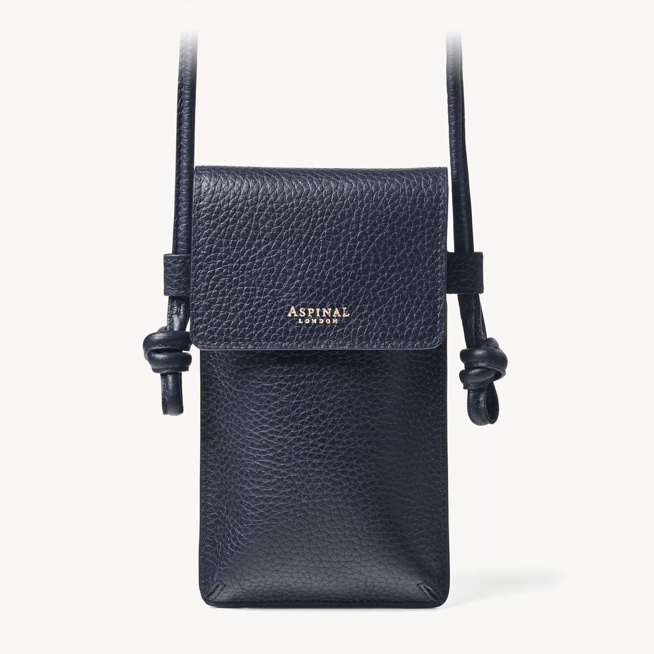 Ella Phone Pouch
        Navy Pebble | Aspinal of London