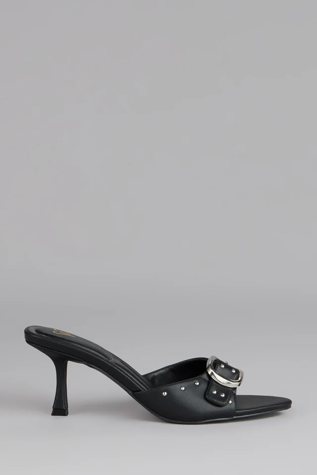 Dress It Up Buckle Stiletto Heels | Windsor Stores