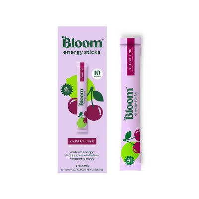 BLOOM NUTRITION Natural Energy Stick Packs - 10pk | Target