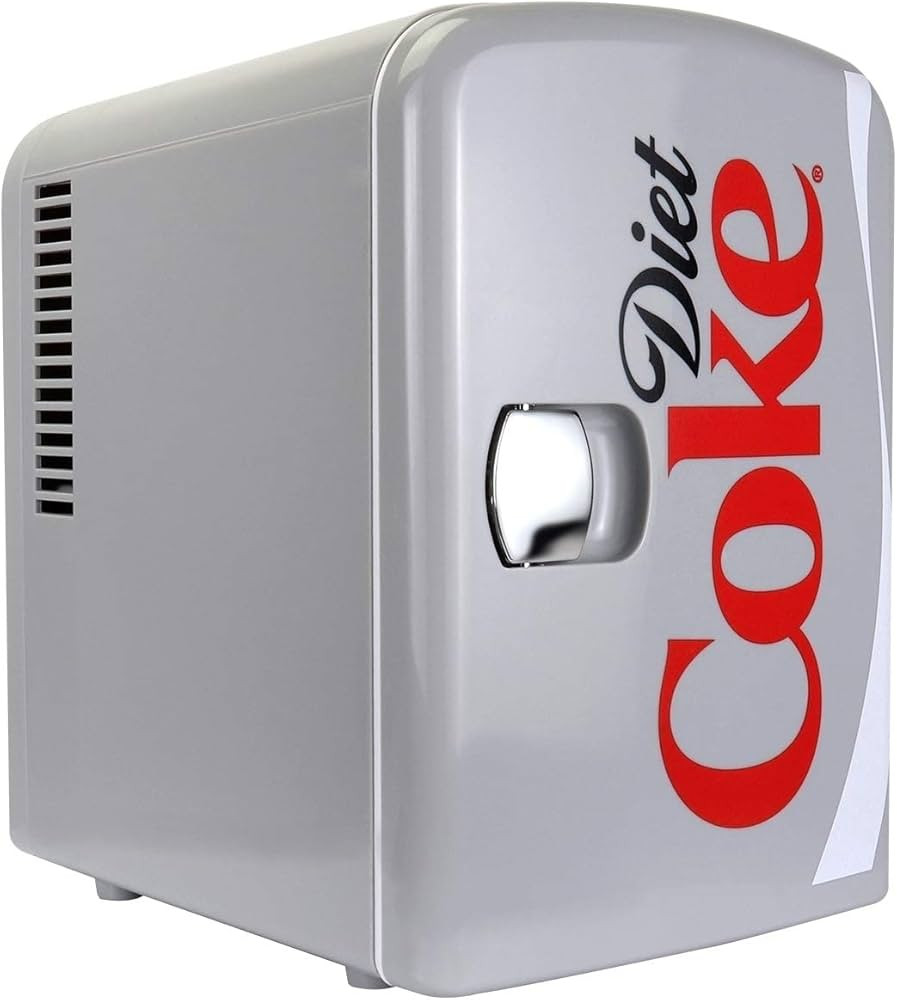 Coca-Cola Mini Fridge for Bedroom Skincare Office Dorm 4L 6 Can Portable Small Refrigerator Coole... | Amazon (US)