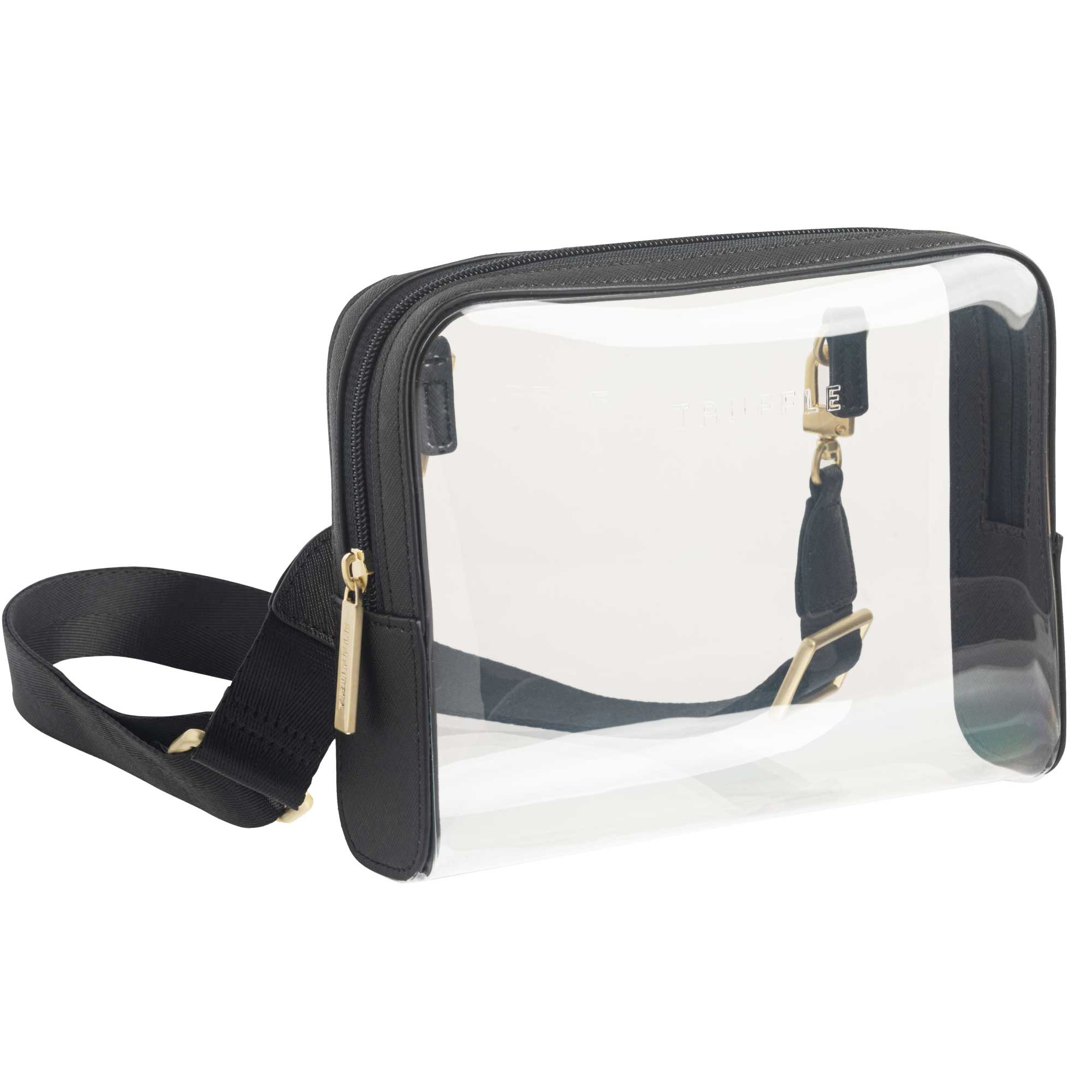 Crossbody Camera Bag - Clear Purse for Stadium | Truffle | TRUFFLE