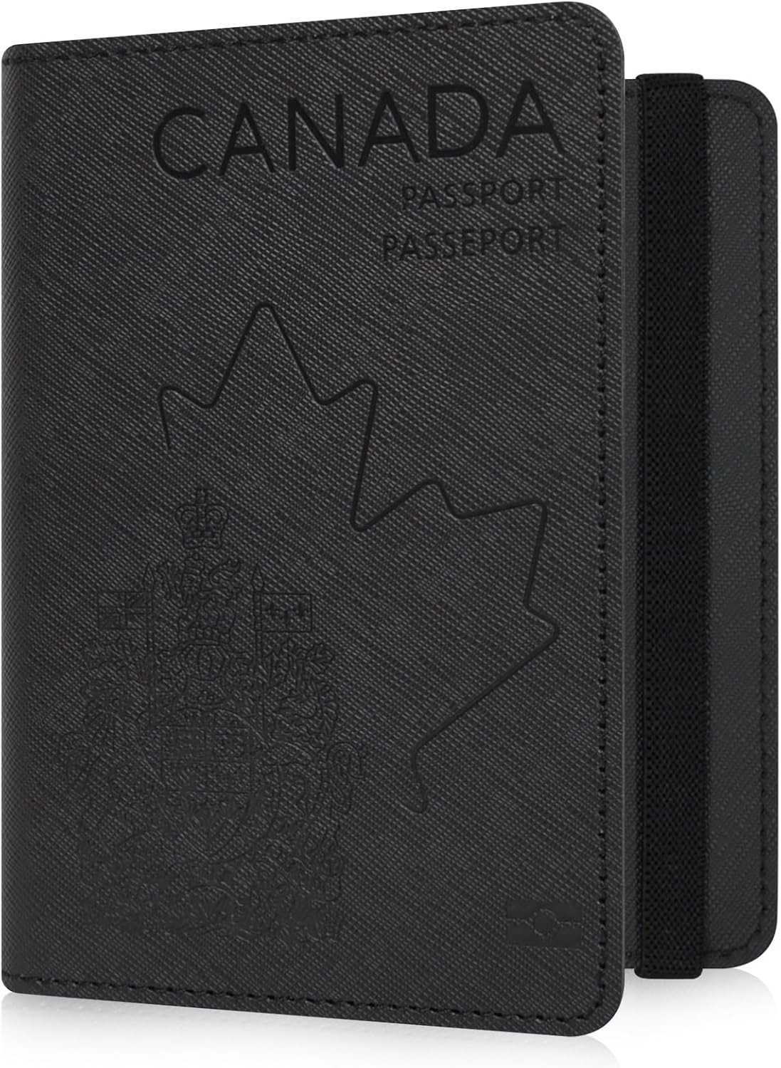 RSAquar Passport Holder for Women and Men, Premium Leather Travel Passport Wallet RFID Blocking Passport Cover (Black) | Amazon (CA)