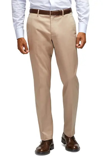 Bonobos Stretch Weekday Warrior Slim Fit Dress Pants in Wednesday Tan at Nordstrom Rack, Size 34 X 32 | Nordstrom Rack