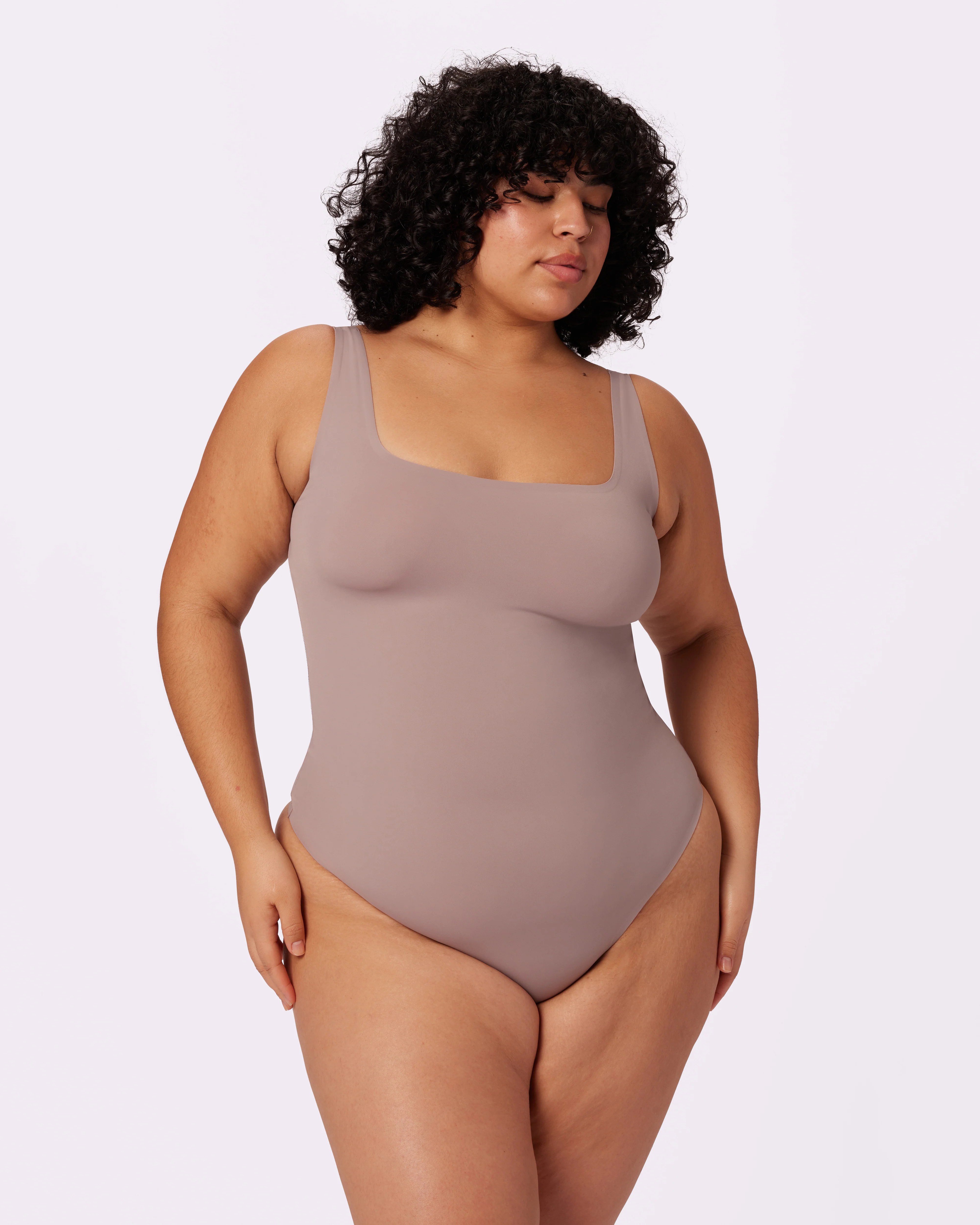 Silky Mesh Long Sleeve Bodysuit | Parade Underwear | $44 | Parade