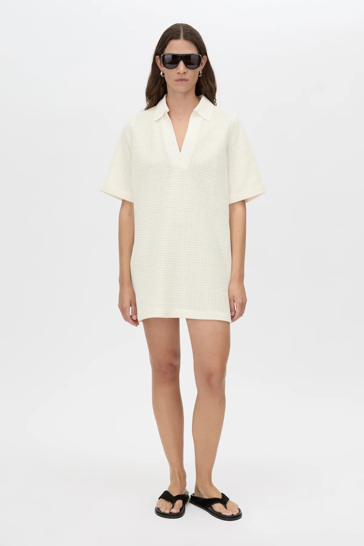 Turrell Mini Dress in Ivory White - CAMILLA AND MARC® C&M | CAMILLA AND MARC (ANZ)