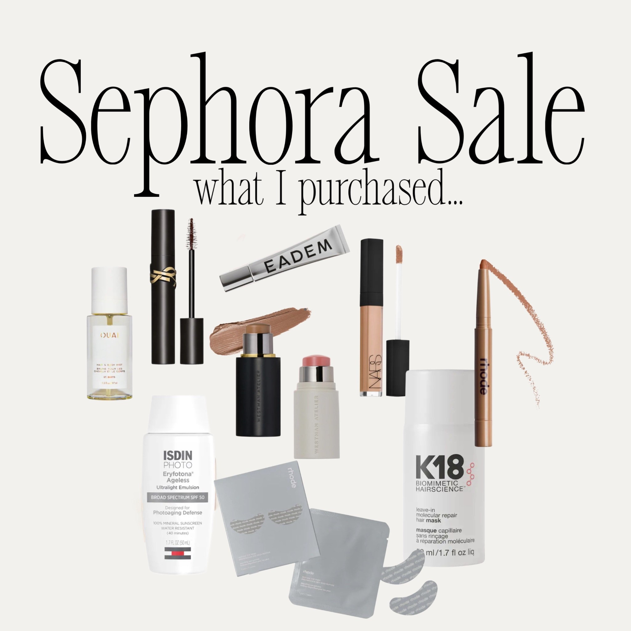Sephora sale and what I purchased…

#makeup #skincare #mascara #concealer #hair

#LTKSaleAlert #LTKmomlife #LTKBeauty