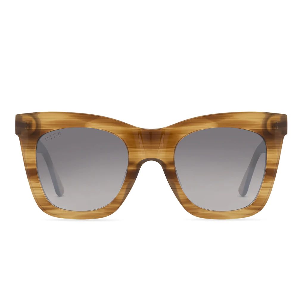 COLOR: golden harvest   grey gradient sunglasses | DIFF Eyewear