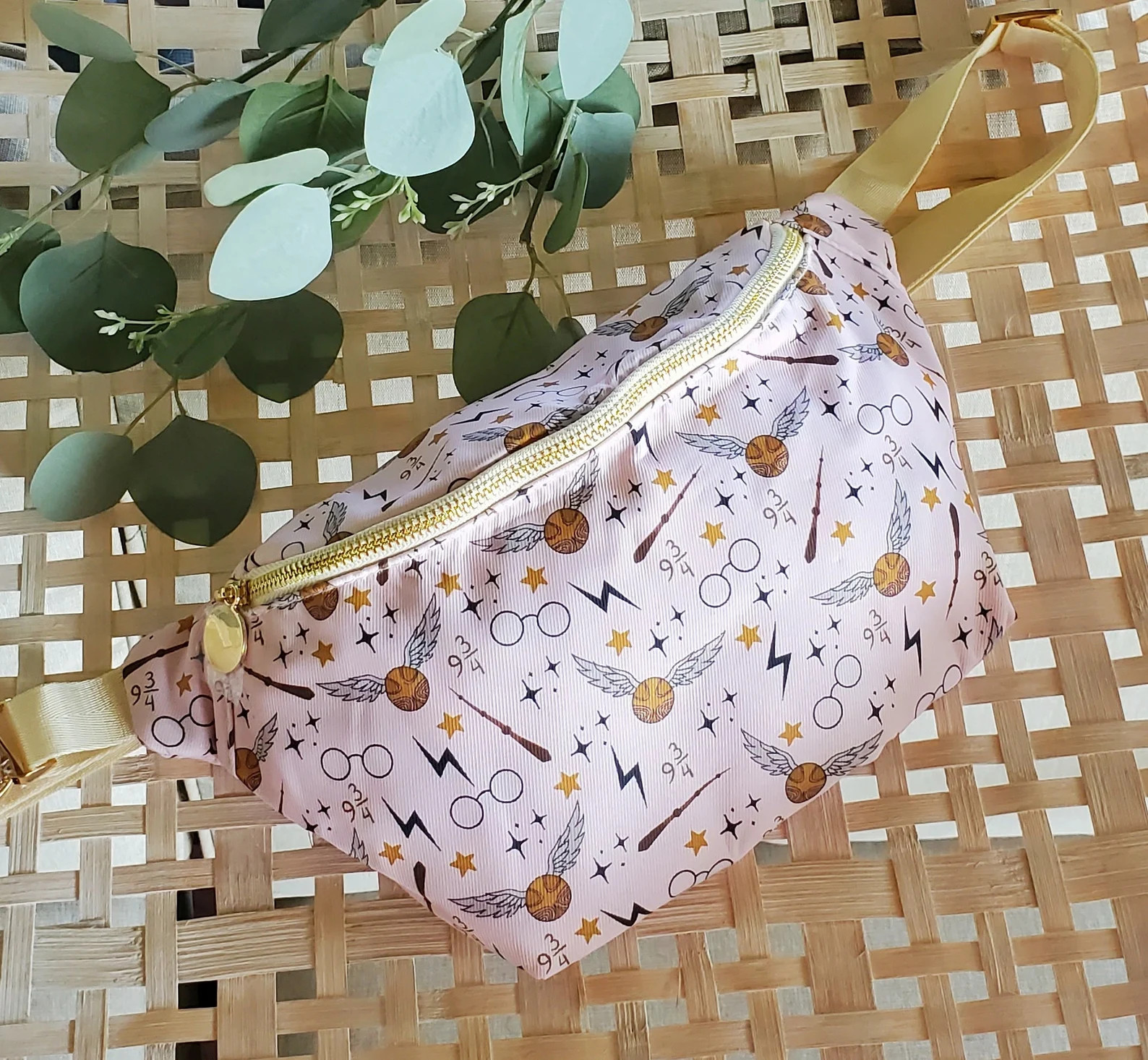 Wizarding Magic Fanny Pack Light Pink - Etsy | Etsy (US)