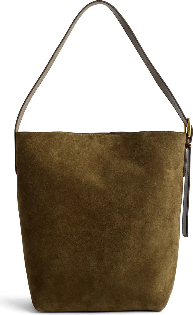 Madewell Essentials Suede Bucket Bag | Nordstrom | Nordstrom