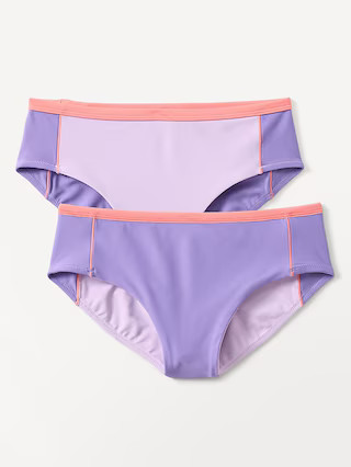 Athleta Girl Reverisble Mid Rise Colorblock Bottom | Athleta