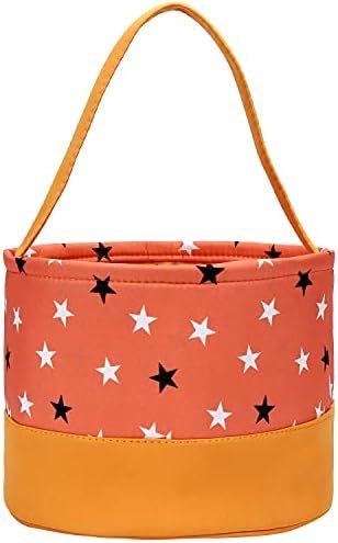 Halloween Trick or Treat Bags Halloween Candy Buckets Fabric Tote Gift Bags for Halloween Parties | Amazon (US)
