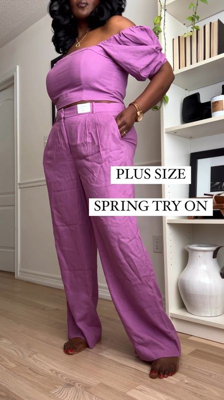 Spring try on 

#LTKplussize #LTKVideo #LTKmidsize