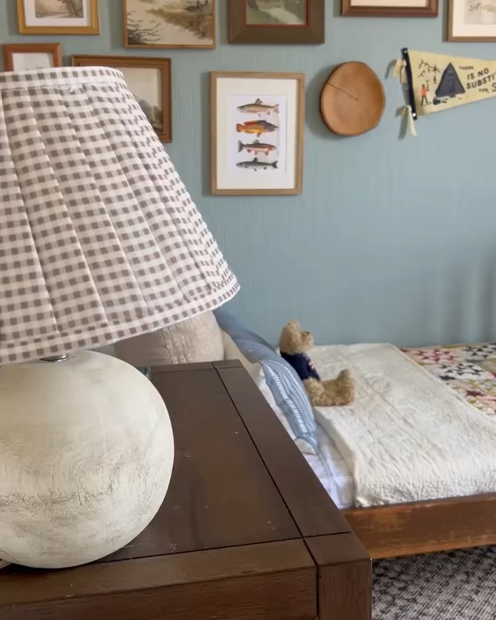 With summer coming to an end and kindergarten just around the corner, I wanted to help make my little guy’s room feel like an extension of the place he loves most: the outdoors. 🎣
The natural fibers, checkerboard pattern,and warm earthy tones of the new Westby rug from the fall Joon Loloi collection made it the perfect foundation for his room. •ad•
It’s always so hard for me to say goodbye to summer, but I’m excited for what this fall will bring me…more time at home. 🤍

#joonloloi 
#myhomevibe #boysroom #littleboysroom