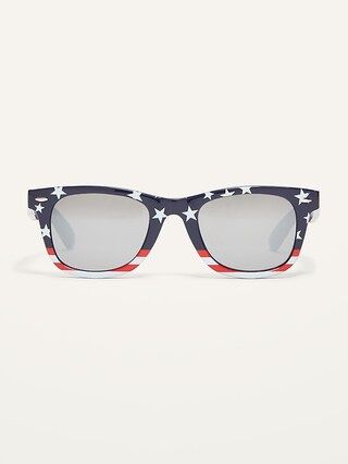 American-Print Gender-Neutral Sunglasses for Adults | Old Navy (US)