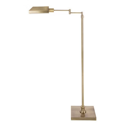 Lavish Home Adjustable Floor Lamp, Brass | Target