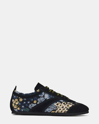 Steve Madden Women's Jaye Lace-Up Sneakers - Black Multi - Size 6 - Leather | Steve Madden (US)